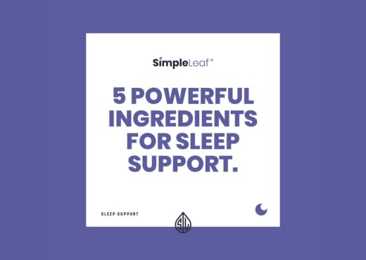 CBD CBN Sleep Support - SimpleLeaf
