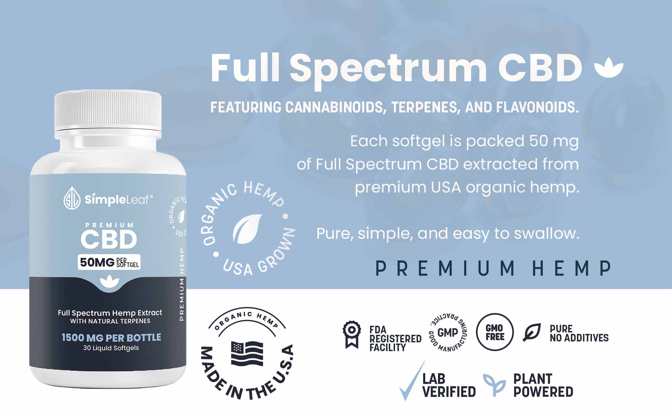 Organic Full Spectrum CBD Oil
