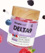 Delta-9 THC Gummies - Organic Hemp Derived - HYBRID - Mixed Berry-fruit-