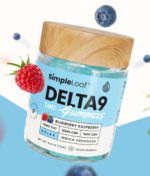 Delta-9 THC Gummies - Organic Hemp Derived - INDICA - Blue Raspberry-fruit