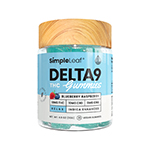 Delta-9 THC Gummies - Organic Hemp Derived - INDICA - Blue Raspberry