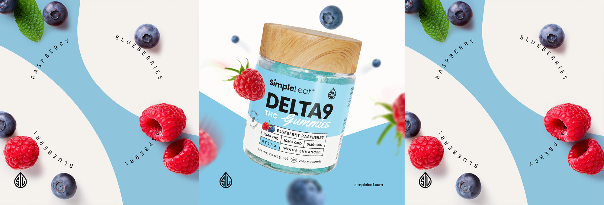 Delta-9 THC Gummies - Organic Hemp Derived - INDICA gummy