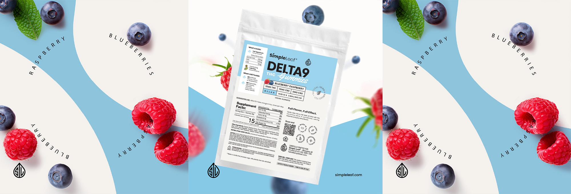 sample-pack-Delta-9 THC Gummies - Organic Hemp Derived - INDICA gummy