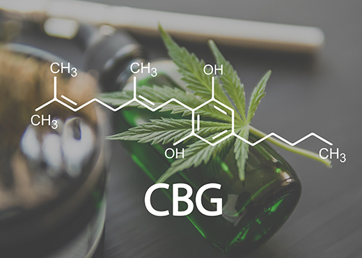 CBG molecule - CBN vs CBG