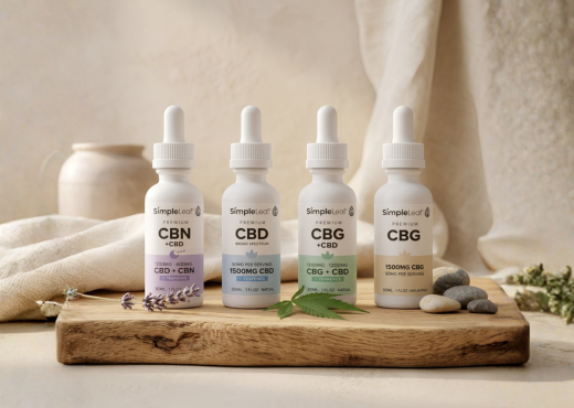 hemp oil tincture dropper with CBD oil for daily wellness