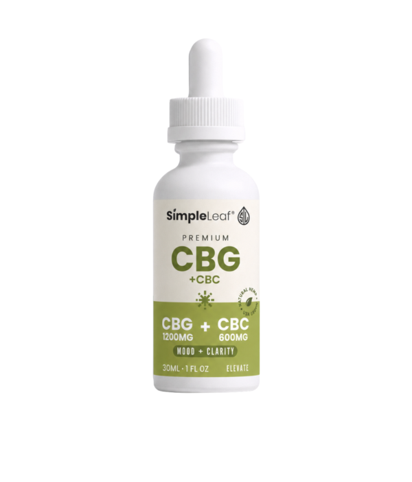 Simple Leaf CBC + CBG Oil 1800mg